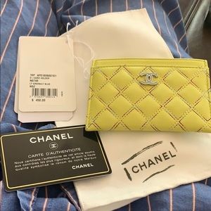 Chanel card holder
